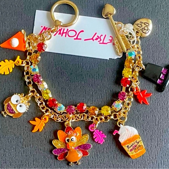 New Betsey Johnson Fall Bracelet - Picture 4 of 12